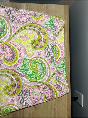 Alanni Casual Pink & Lime Paisley Skort